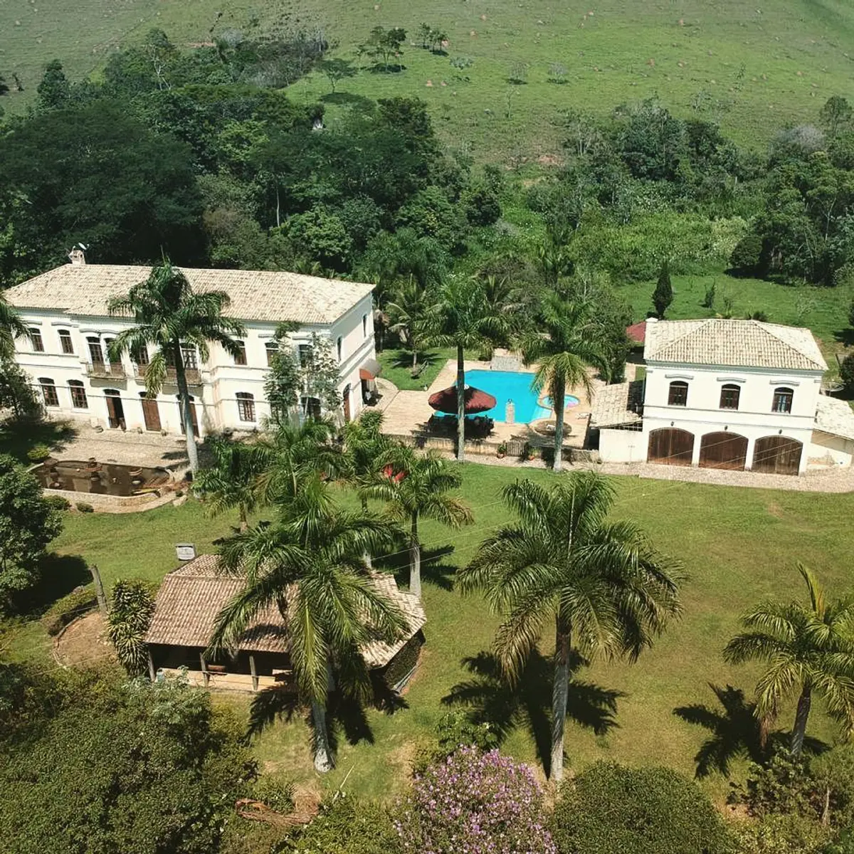 Preserved historic detail at Fazenda Neuchatel